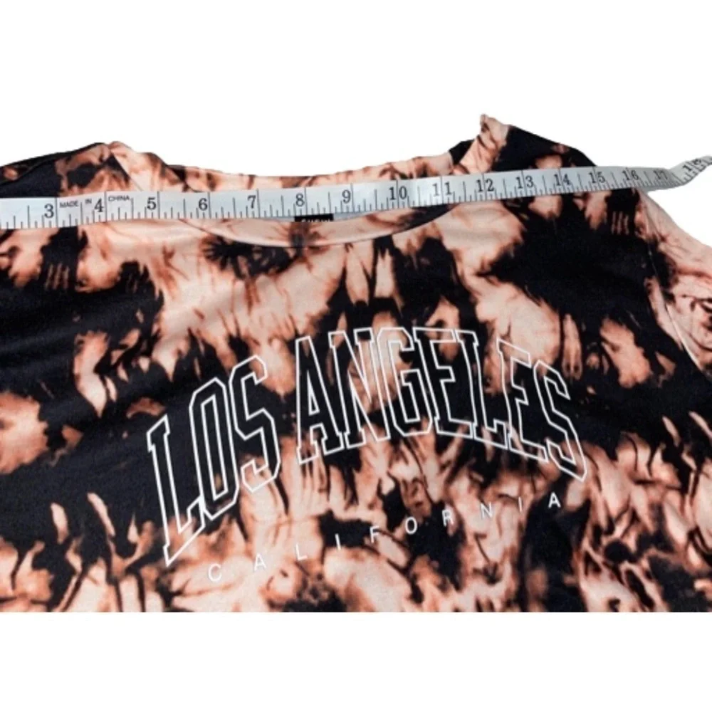 Show Off this New Los Angeles Tie Dye Halther Top for Casual/Party Wear Size L - Picture 8 of 14